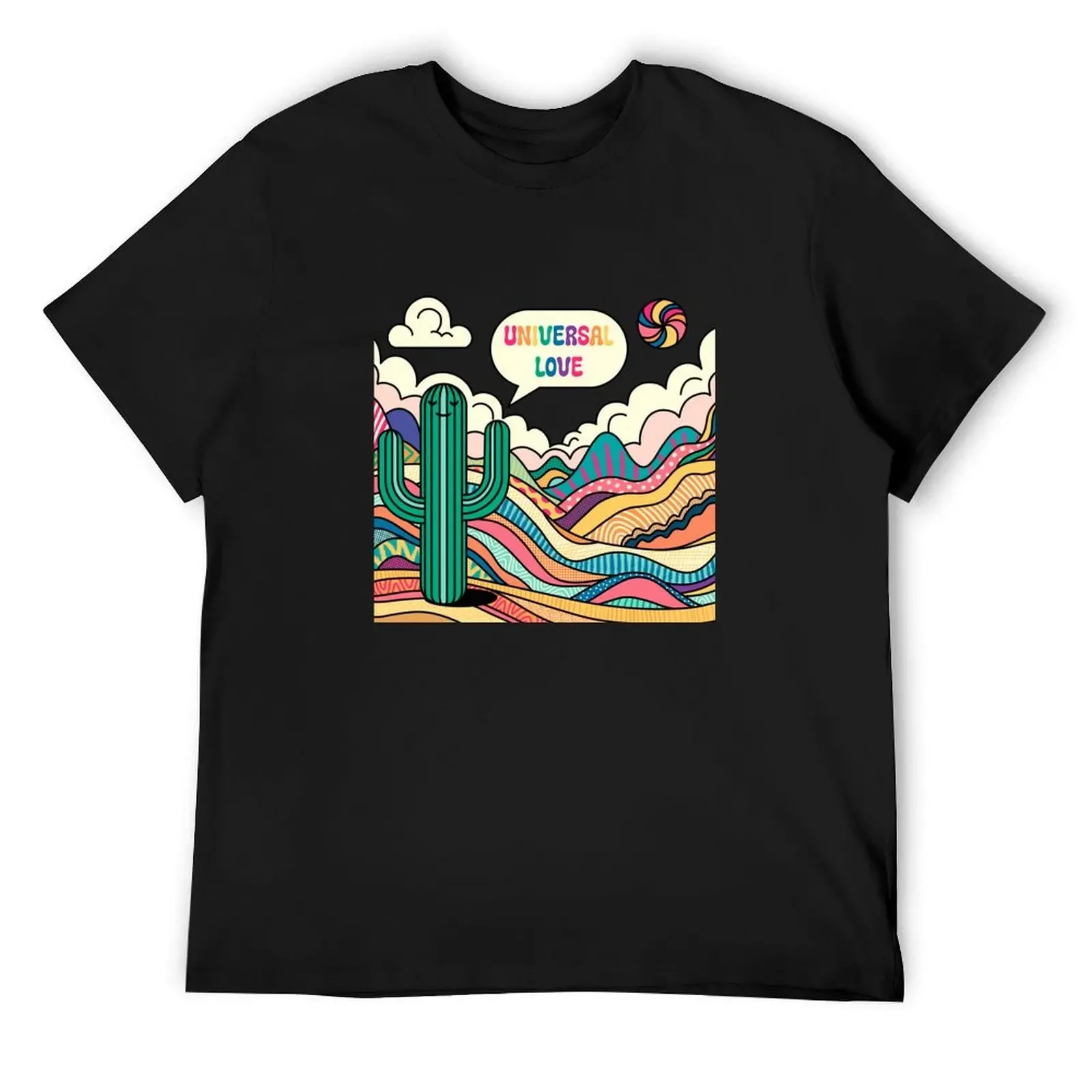 Universal Love, Said the Cactus Person T-Shirt korean fashion vintage t shirts sweat sports fans T-shirt men
Universal Love, Said the Cactus Person T-Shirt korean fashion vintage t shirts sweat sports fans T-shirt men