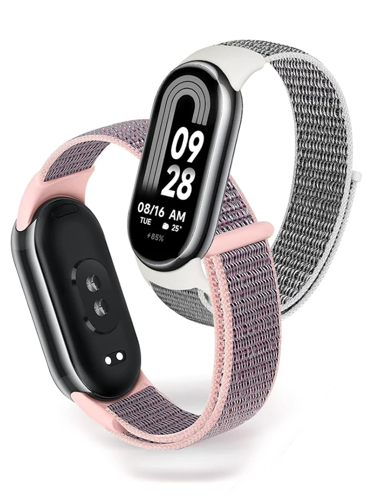 Браслет для Xiaomi Mi Band 8 9, аксессуары для ремешков, нейлоновый браслет Correa, сменный ремень Pulse, ремешок для часов Miband 8, ремешок NFC
Браслет для Xiaomi Mi Band 8 9, аксессуары для ремешков, нейлоновый браслет Correa, сменный ремень Pulse, ремешок для часов Miband 8, ремешок NFC