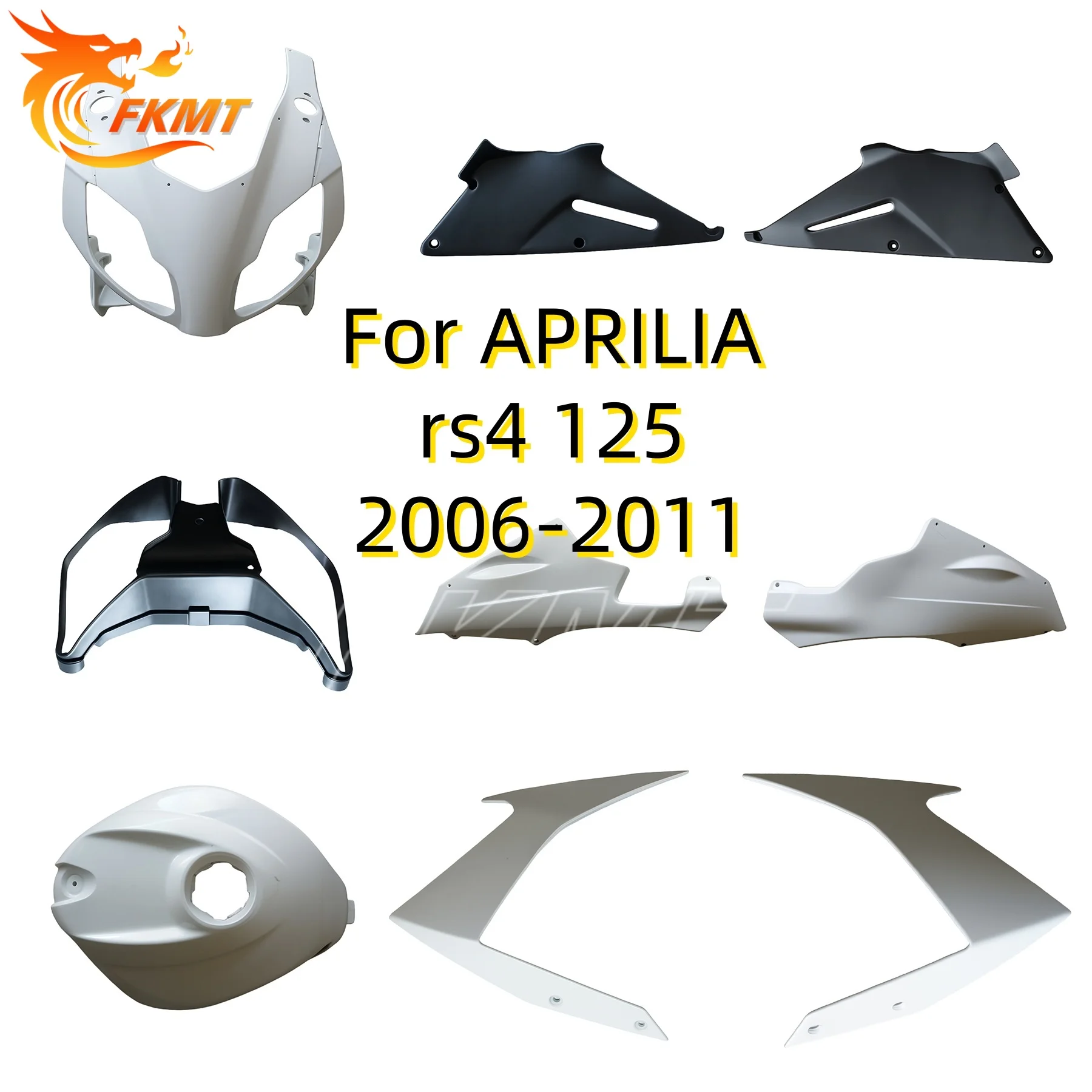 Unpainted Fairing Components Bodywork Injection Molding Cowling Accessories For Aprilia RS4 125 2006 2007 2008 2009 2010 2011
Unpainted Fairing Components Bodywork Injection Molding Cowling Accessories For Aprilia RS4 125 2006 2007 2008 2009 2010 2011