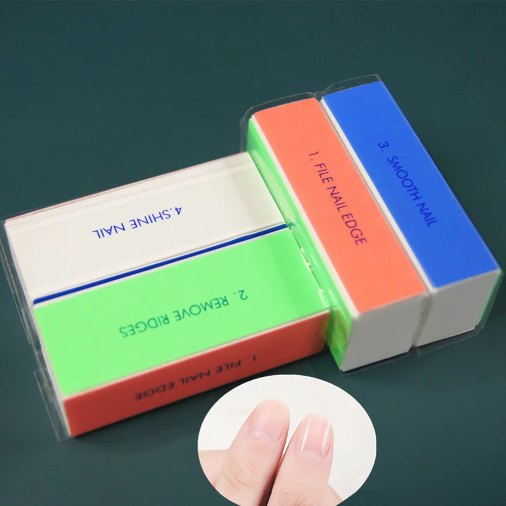 20Pcs Nail Buffer File Block 4-Function Textured Surfaces for Natural False Nails Extensions Professional Salon Nail Art Tool
20Pcs Nail Buffer File Block 4-Function Textured Surfaces for Natural False Nails Extensions Professional Salon Nail Art Tool