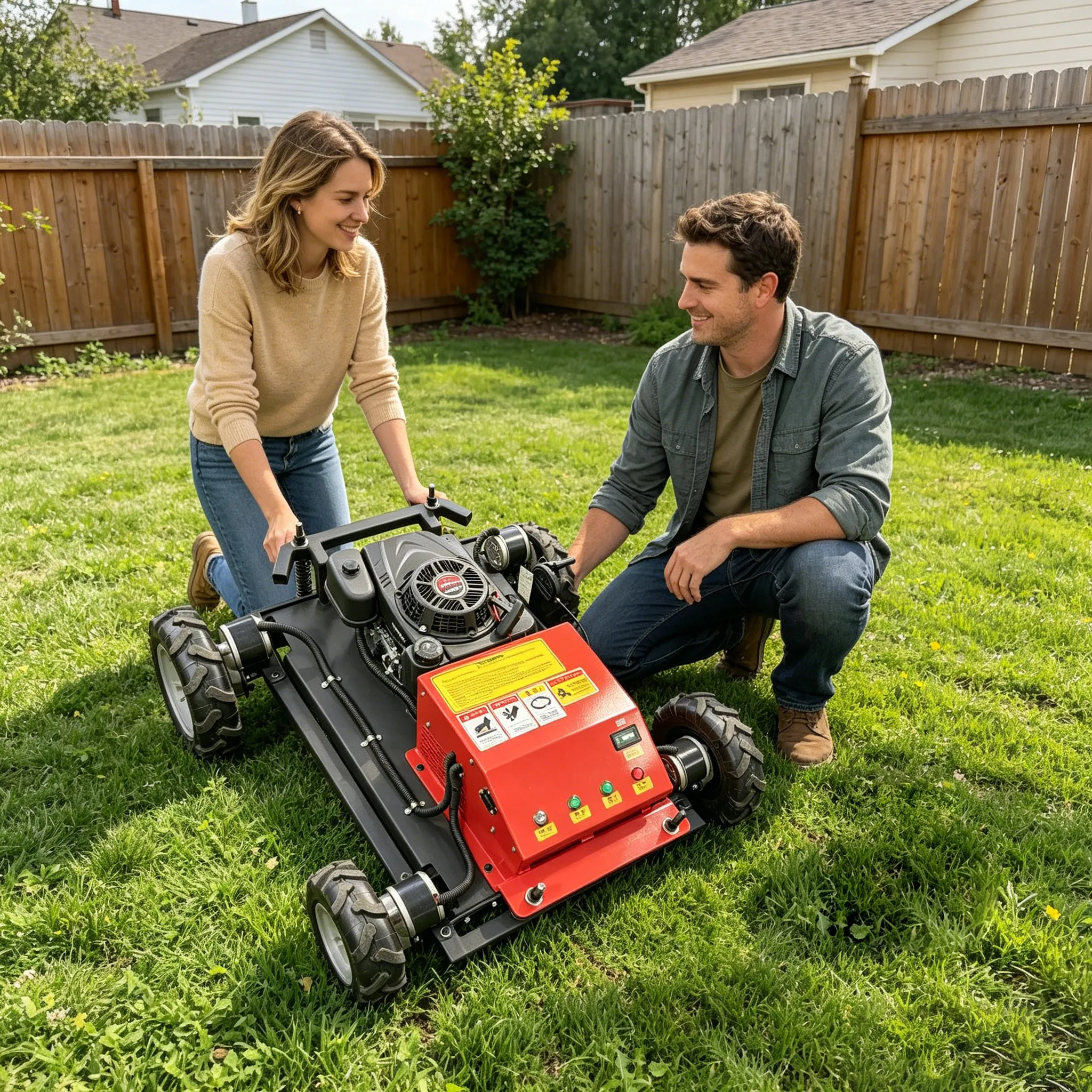 Customized lawn mower colors can be selected, designed specifically for heavy-duty, high-performance lawn care
Customized lawn mower colors can be selected, designed specifically for heavy-duty, high-performance lawn care