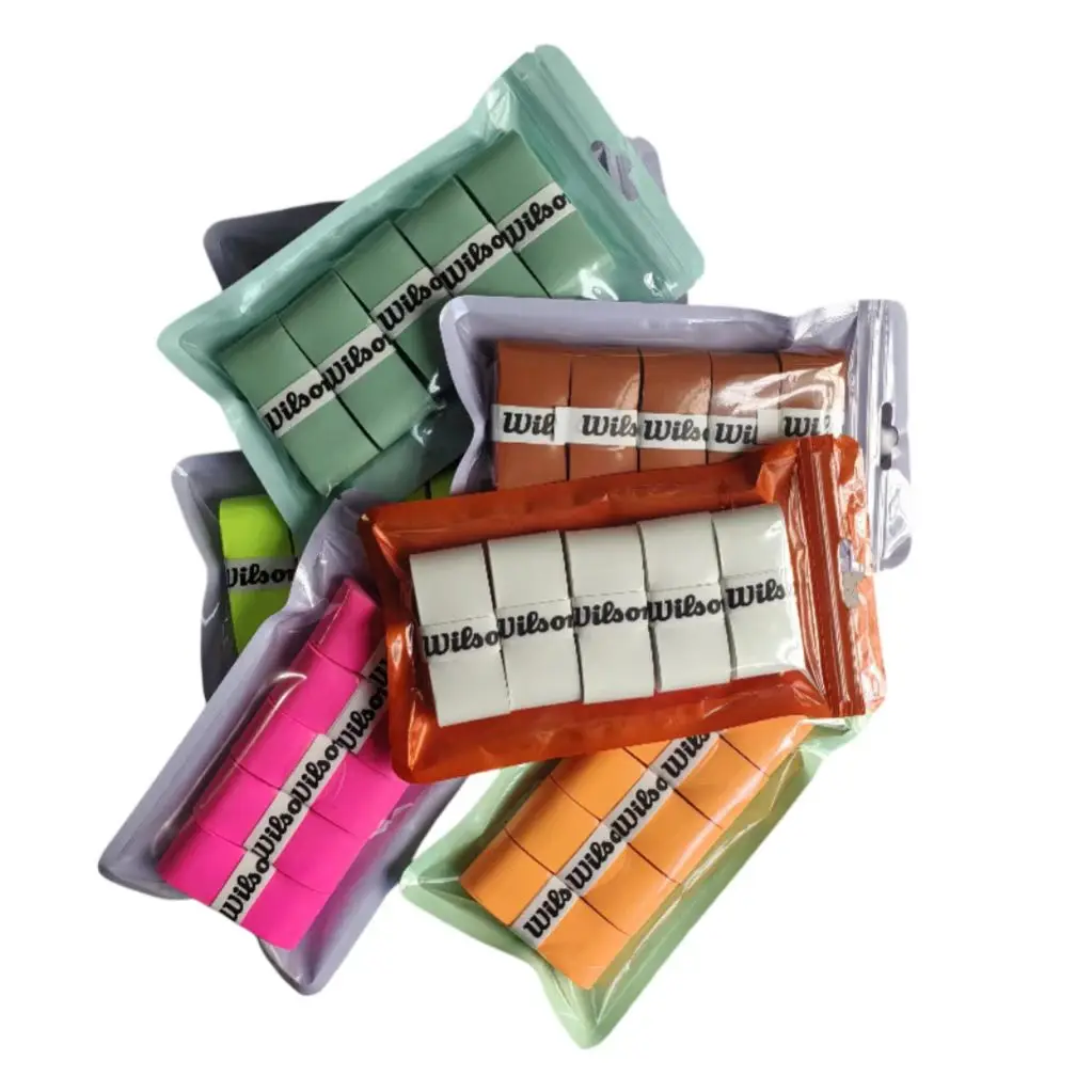 WILSON 5pcs/lot Tennis Overgrip PU Anti Slip Sweatband Absorbed Tape Tenis Racquet Tennis Racket Damper Grip Tennis Grip
WILSON 5pcs/lot Tennis Overgrip PU Anti Slip Sweatband Absorbed Tape Tenis Racquet Tennis Racket Damper Grip Tennis Grip