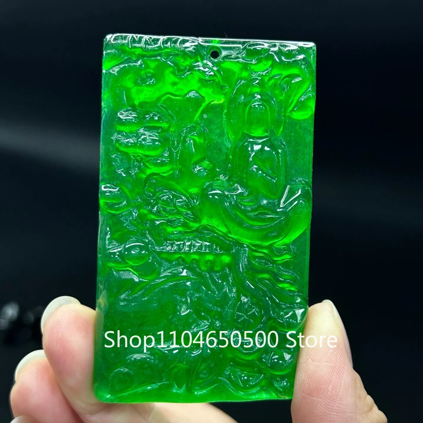 Certified Natural ice Jade Jadeite Carved landscape Kwan-yin Pendant&Necklaces
Certified Natural ice Jade Jadeite Carved landscape Kwan-yin Pendant&Necklaces
