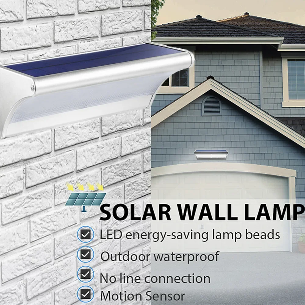 Наружные солнечные настенные прожекторы с датчиком движения, водонепроницаемый алюминиевый корпус, настенная светодиодная лампа для садового освещения
Наружные солнечные настенные прожекторы с датчиком движения, водонепроницаемый алюминиевый корпус, настенная светодиодная лампа для садового освещения