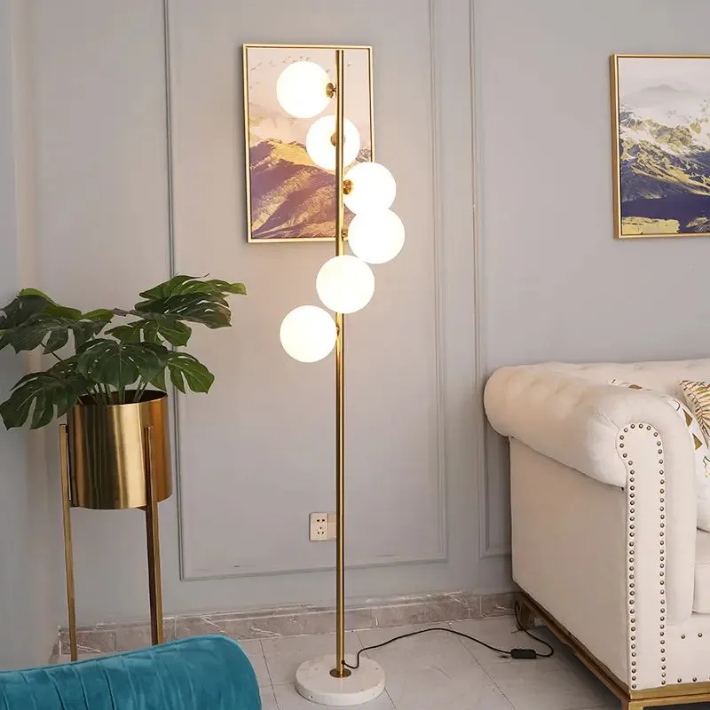 Creative Spiral Floor Lamp Living Room Sofa Side Standing Lamps Bedroom Study Glass Ball Bedside Light Home Decoration
Creative Spiral Floor Lamp Living Room Sofa Side Standing Lamps Bedroom Study Glass Ball Bedside Light Home Decoration