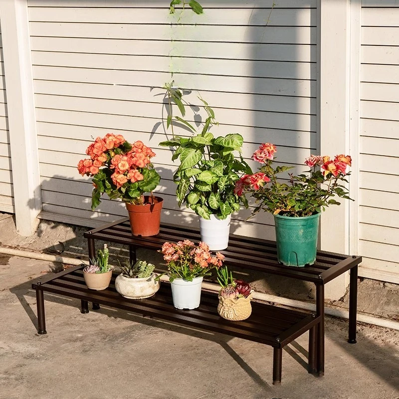 Heavy-Duty Aluminum Plant Stand Outdoor - Multi-Tier Freestanding Shelf for Succulents Space-Saving Garden Patio Decor
Heavy-Duty Aluminum Plant Stand Outdoor - Multi-Tier Freestanding Shelf for Succulents Space-Saving Garden Patio Decor