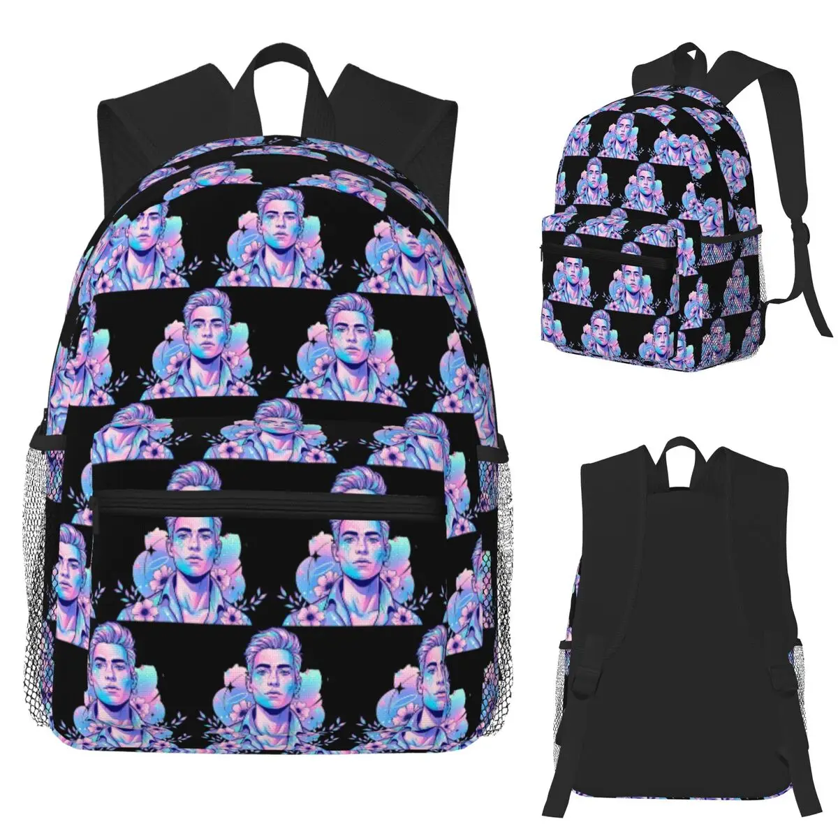 Modern Art With Holographic Accents Trendy Chic Illustration Backpack School Bag Hiking Travel Daypack Bookbag Shoulder Bags
Modern Art With Holographic Accents Trendy Chic Illustration Backpack School Bag Hiking Travel Daypack Bookbag Shoulder Bags