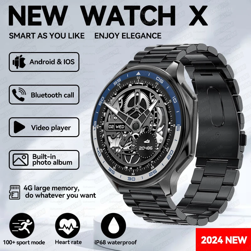 Для HUAWEI Xiaomi OPPO Watch X высококачественные деловые часы 32 Гб Большой альбом памяти смарт-часы мужские спортивные фитнес водонепроницаемый браслет
Для HUAWEI Xiaomi OPPO Watch X высококачественные деловые часы 32 Гб Большой альбом памяти смарт-часы мужские спортивные фитнес водонепроницаемый браслет
