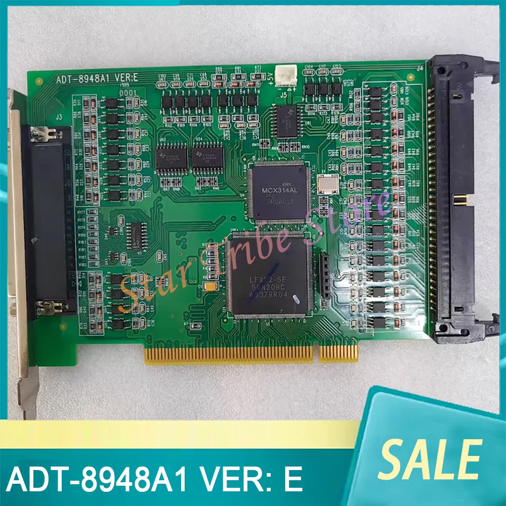 Bus High Performance Four Axis Servo/Stepper Control Card ADT-8948A1 VER: E
Bus High Performance Four Axis Servo/Stepper Control Card ADT-8948A1 VER: E