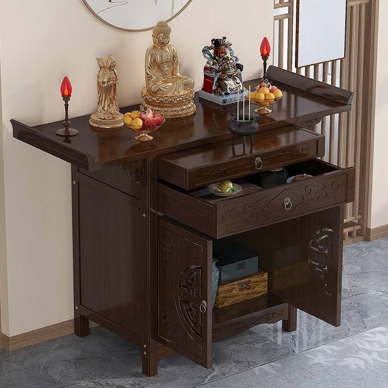 Household Offering Taiwan Buddha Terrace Incense Case Guanyin Buddha Table New Chinese Shrine Temple Entrance Cabinet
Household Offering Taiwan Buddha Terrace Incense Case Guanyin Buddha Table New Chinese Shrine Temple Entrance Cabinet
