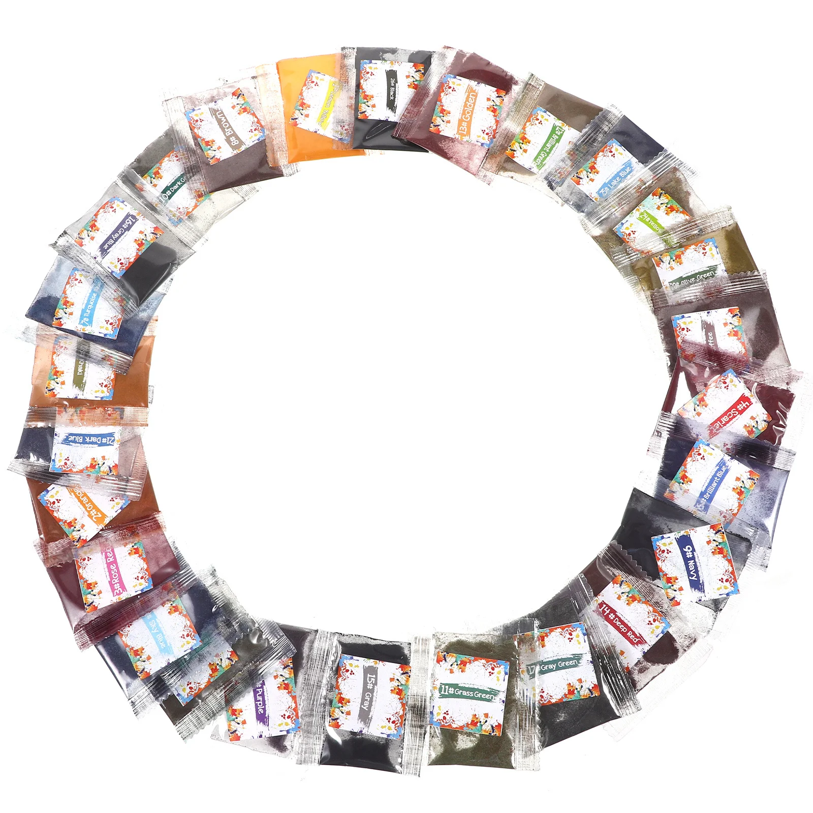 26Pcs Tie Dye Powder DIY Kit for Clothes Fabric Dyeing Bright Colors Adults Party Craft Supplies Gifts Tie Dye Kit 
26Pcs Tie Dye Powder DIY Kit for Clothes Fabric Dyeing Bright Colors Adults Party Craft Supplies Gifts Tie Dye Kit