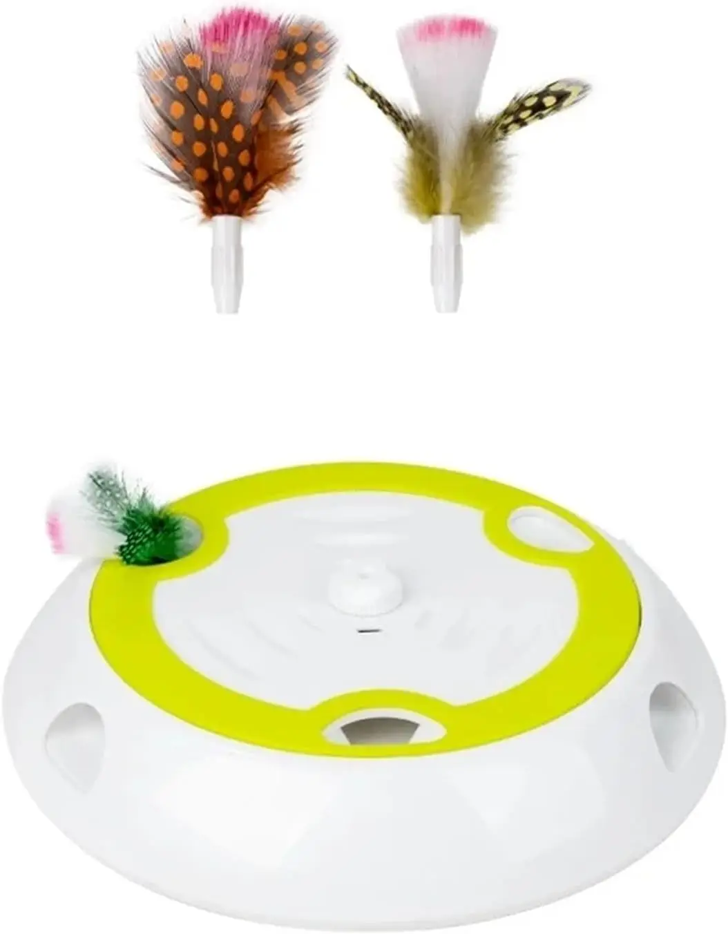 Automatic Whack-a-Mole Cat Teaser Toy Rechargeable Interactive Cat Toy with Variable Speed & 3 Replacement Heads for Indoor Cats
Automatic Whack-a-Mole Cat Teaser Toy Rechargeable Interactive Cat Toy with Variable Speed & 3 Replacement Heads for Indoor Cats