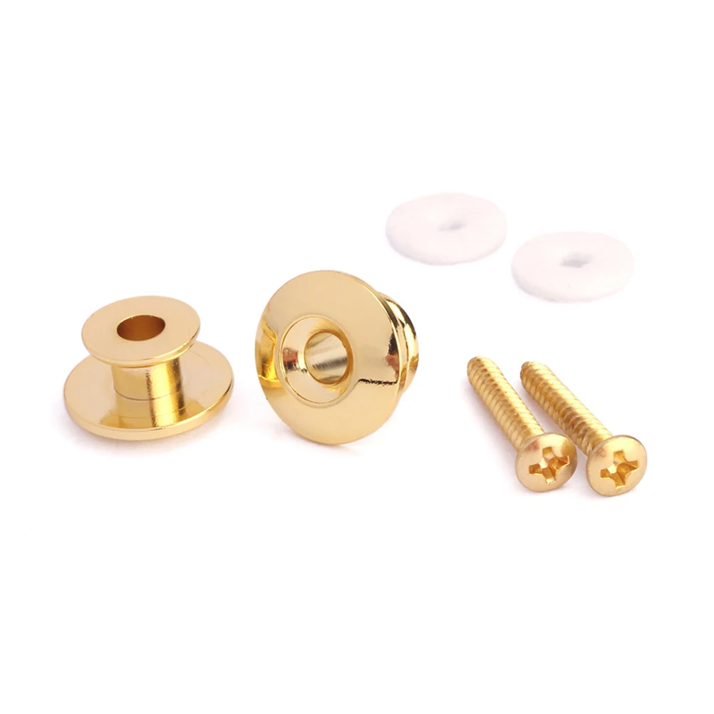Copper Color Guitar Strap Locks Metal Strap Buttons with Mounting Screws For Guitar Bass Mandolin Guitar Replacement Parts Acces
Copper Color Guitar Strap Locks Metal Strap Buttons with Mounting Screws For Guitar Bass Mandolin Guitar Replacement Parts Acces