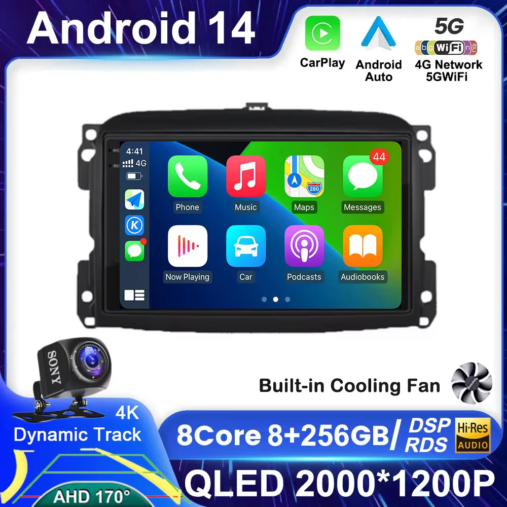 Автомобильный радиоприемник на Android 14 для Fiat 500L Egea Doblo 2012-2017, мультимедийный стерео радиоприемник для CarPlay, видео, аудио, навигация 360, камера BT
Автомобильный радиоприемник на Android 14 для Fiat 500L Egea Doblo 2012-2017, мультимедийный стерео радиоприемник для CarPlay, видео, аудио, навигация 360, камера BT