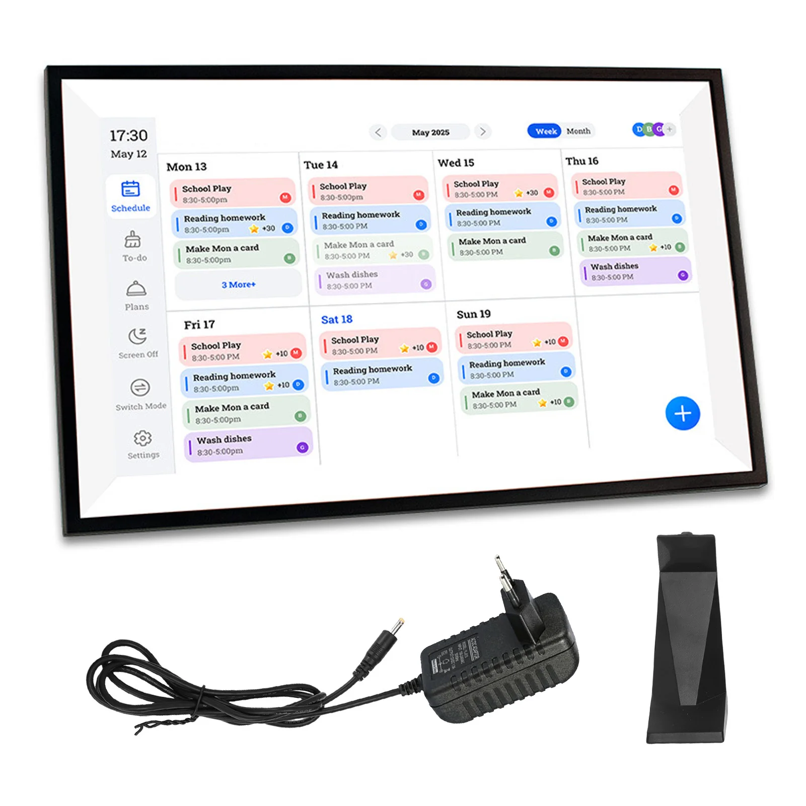 32GB 15.6 Inch Smart Digital Calendar Electronic Chore Chart Family Planner 1080P Interactive Touch Screen Wall Desktop
32GB 15.6 Inch Smart Digital Calendar Electronic Chore Chart Family Planner 1080P Interactive Touch Screen Wall Desktop
