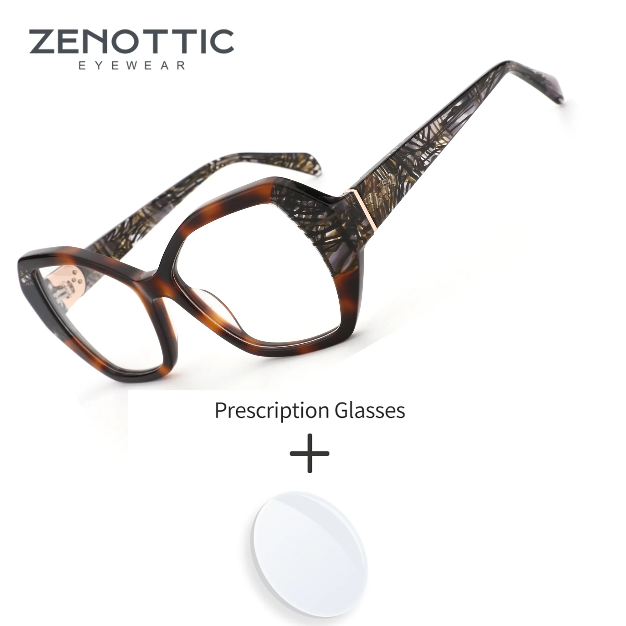 ZENOTTIC Eyewear For Women S Size Octagonal Acetate Optical Prescription Glasses Progressive Myopia Blue Light Filter Eyeglasses
ZENOTTIC Eyewear For Women S Size Octagonal Acetate Optical Prescription Glasses Progressive Myopia Blue Light Filter Eyeglasses