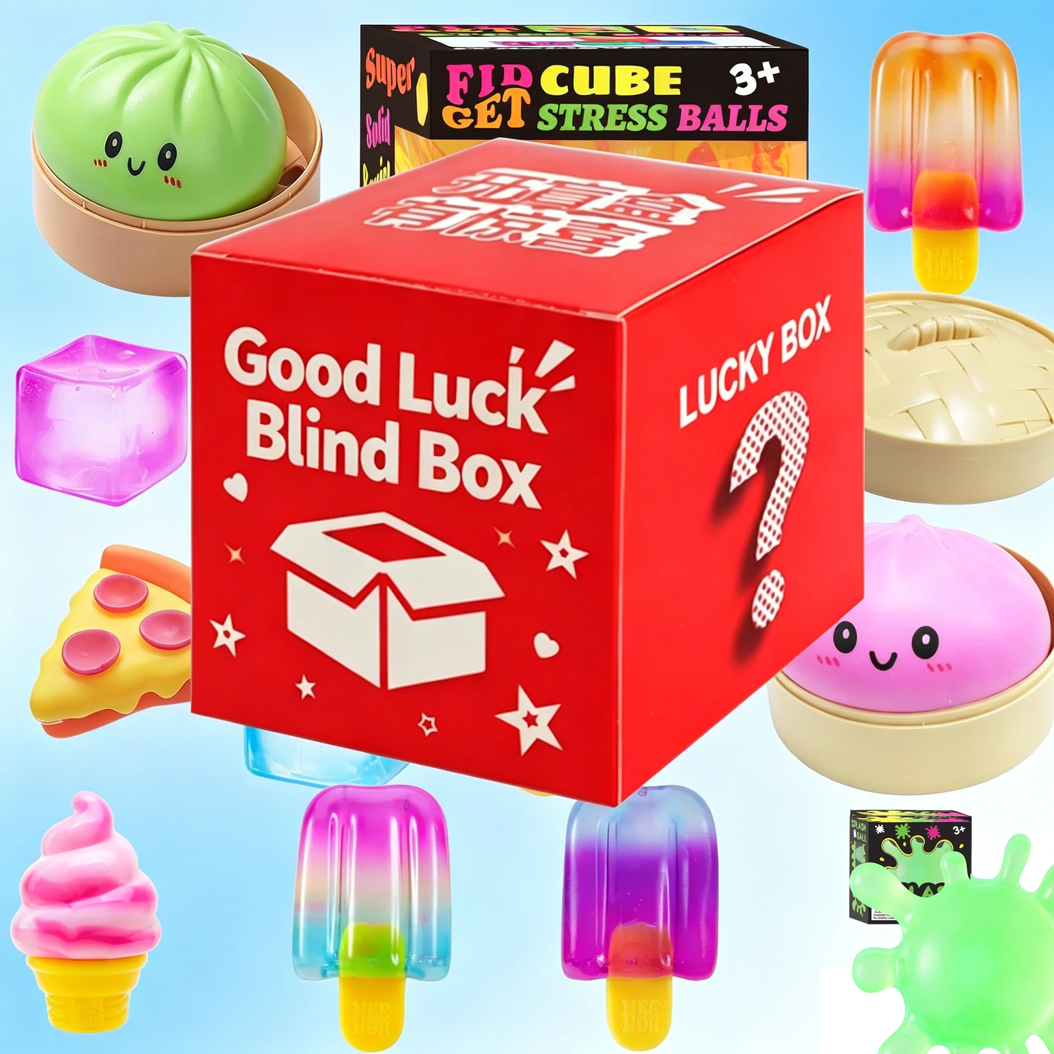 Schylling Needoh Nice Cube Sensory Nice-Sicle Stress Relief Squishy Cube Anti-Anxiety Squeeze Object For Focus ADHD Population
Schylling Needoh Nice Cube Sensory Nice-Sicle Stress Relief Squishy Cube Anti-Anxiety Squeeze Object For Focus ADHD Population