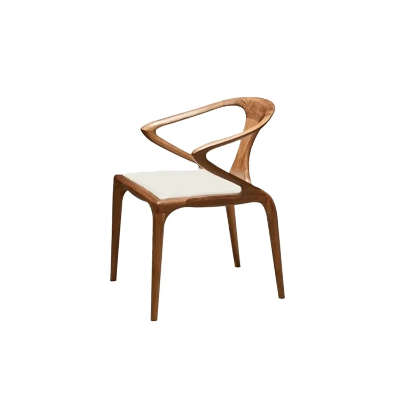 LMMM Book Chair Italian Minimalist Backrest Study Household Solid Wood Chair
LMMM Book Chair Italian Minimalist Backrest Study Household Solid Wood Chair