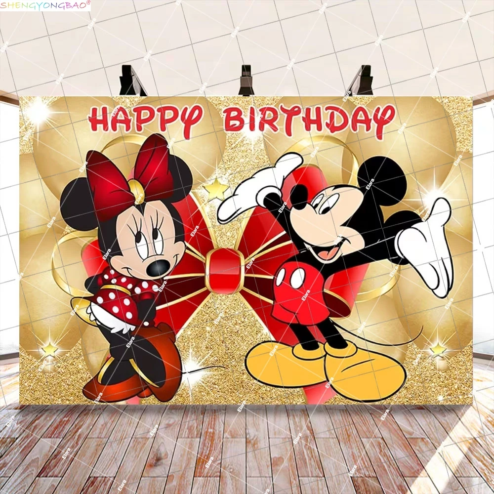Disney Mickey Mouse Kids Happy Birthday Background Minnie Party Decorations Baby Shower Disneyland Photography Backdrops XC-09
Disney Mickey Mouse Kids Happy Birthday Background Minnie Party Decorations Baby Shower Disneyland Photography Backdrops XC-09