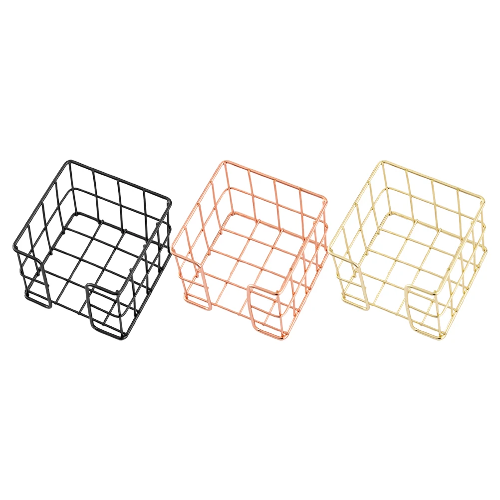 3 Pcs Notepad Storage Box Desk Organizers Iron Mesh Design Large Capacity Office Supplies Organizer Note Holder
3 Pcs Notepad Storage Box Desk Organizers Iron Mesh Design Large Capacity Office Supplies Organizer Note Holder