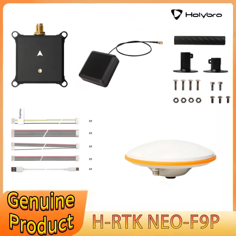 HolyBro H-RTK NEO-F9P with Helical Antenna/ Base Station Antenna/ Vertical Array Patch Antenna, RM3100 Compass for RC FPV Drone
HolyBro H-RTK NEO-F9P with Helical Antenna/ Base Station Antenna/ Vertical Array Patch Antenna, RM3100 Compass for RC FPV Drone