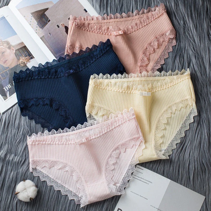 Women's Underwear Threaded Japanese Bow Soft Seamless Underpants Bow Badge Panty Solid Lingerie Women 10Pcs Cotton Panties
Women's Underwear Threaded Japanese Bow Soft Seamless Underpants Bow Badge Panty Solid Lingerie Women 10Pcs Cotton Panties