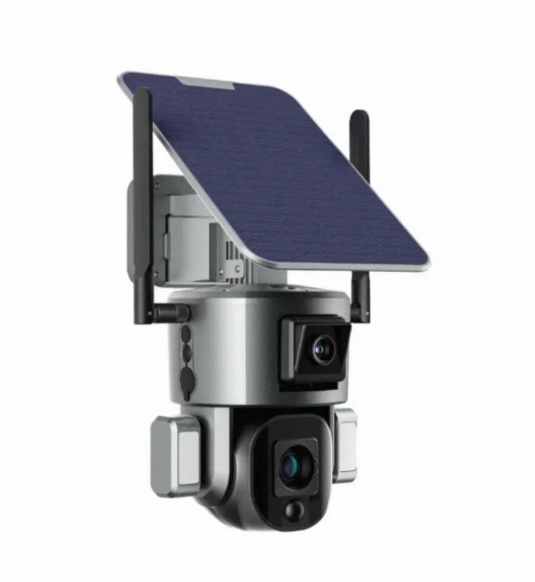 20x Optical Zoom 6MP UHD Outdoor 4G Solar Camera Dual Lens 360 Ptz IP Wifi Smart Security Low Power Two-Way Audio Cloud Data
20x Optical Zoom 6MP UHD Outdoor 4G Solar Camera Dual Lens 360 Ptz IP Wifi Smart Security Low Power Two-Way Audio Cloud Data