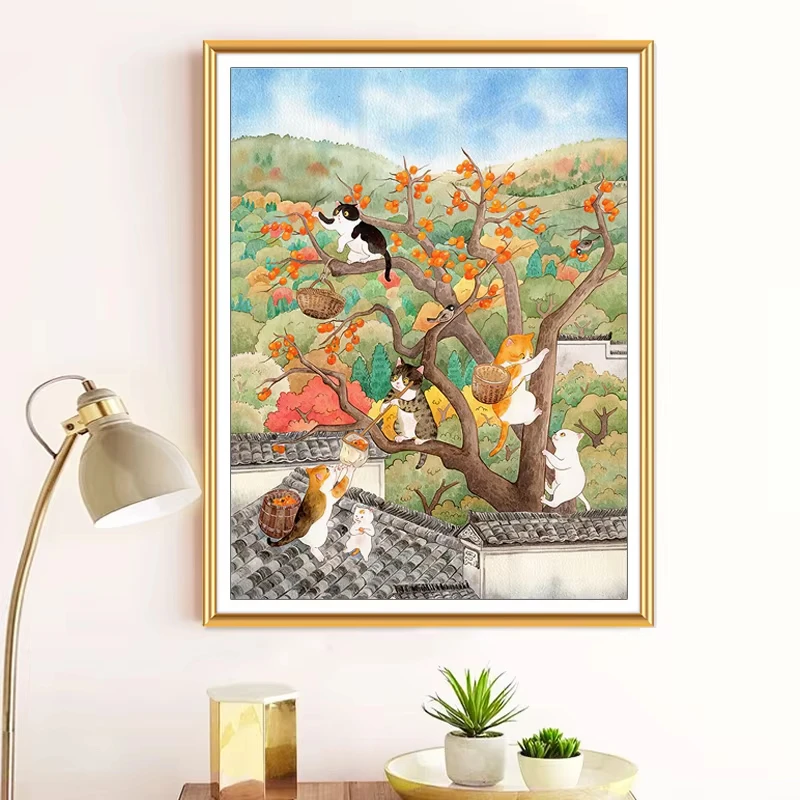 Cute Cat 500/1000/1200/2000 PCS Jigsaw Puzzles Family Activity Relaxing Games for Living Room Home Decor Gift Frameless
Cute Cat 500/1000/1200/2000 PCS Jigsaw Puzzles Family Activity Relaxing Games for Living Room Home Decor Gift Frameless
