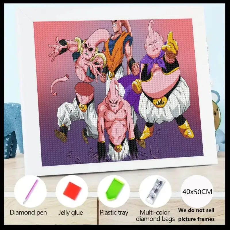 1 шт. Dragon Ball Z Majin Buu 5D DIY Набор для алмазной живописи, полная дрель со стразами, набор для рукоделия, Epic DBZ Anime Character Crystal G
1 шт. Dragon Ball Z Majin Buu 5D DIY Набор для алмазной живописи, полная дрель со стразами, набор для рукоделия, Epic DBZ Anime Character Crystal G