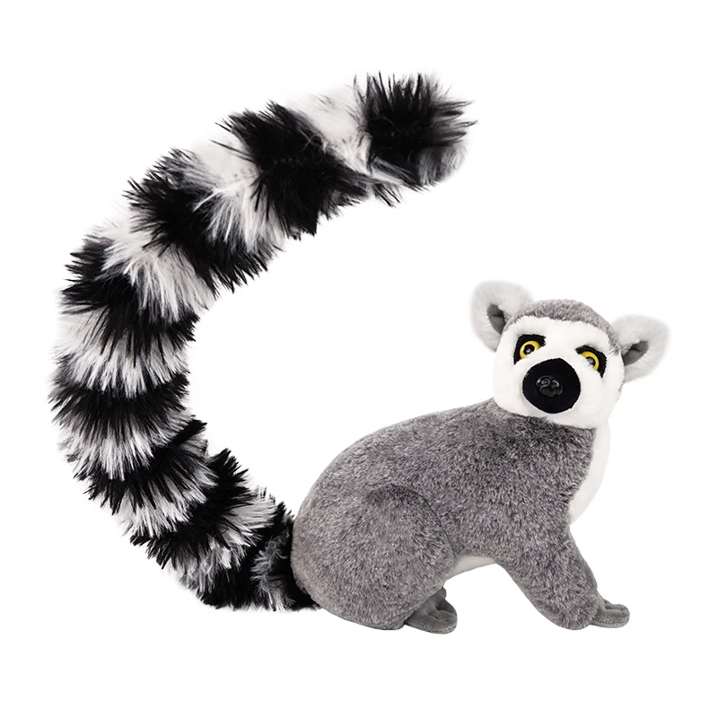 25CM Lemur Doll Simulation Wild Animals Plush Toy Lifelike Stuffed Ring-tailed Lemur Doll Home Decor Zoo Souvenirs
25CM Lemur Doll Simulation Wild Animals Plush Toy Lifelike Stuffed Ring-tailed Lemur Doll Home Decor Zoo Souvenirs