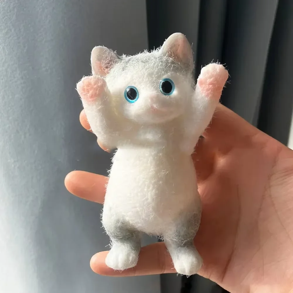 13CM Cute Taba Squishy Cat Toy, Fluffy Sticky Realistic Simulation Cat Doll, Soft Squeeze Stress Relieving Fidget Toy, Anxiety Relief Decompression Hand Toy, Birthday Christmas Party Favor Gifts for Kids Teens Adults
13CM Cute Taba Squishy Cat Toy, Fluffy Sticky Realistic Simulation Cat Doll, Soft Squeeze Stress Relieving Fidget Toy, Anxiety Relief Decompression Hand Toy, Birthday Christmas Party Favor Gifts for Kids Teens Adults