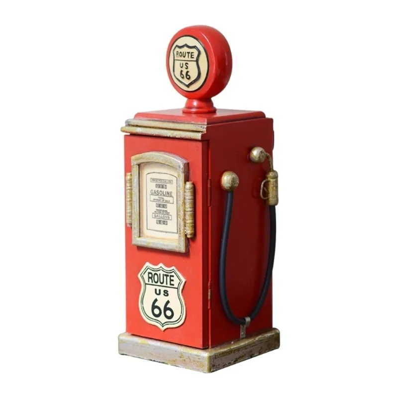 Vintage Gas Pump Model Antique Wooden Storage Cabinet Route 66 Retro Bar Cafe Home Decor Handmade Double Layer DVD CD Rack
Vintage Gas Pump Model Antique Wooden Storage Cabinet Route 66 Retro Bar Cafe Home Decor Handmade Double Layer DVD CD Rack