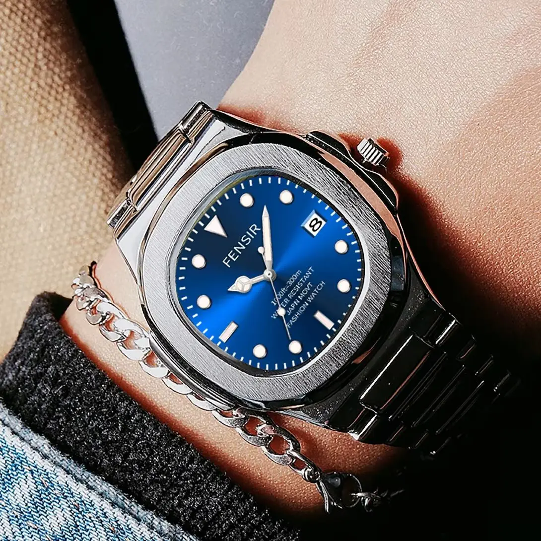 Новые мужские кварцевые наручные часы серии Nautilus, элитные роскошные модные деловые повседневные универсальные стильные крутые часы для студентов-мужчин в европейском, американском, японском и корейском стиле, лучший подарок для него
Новые мужские кварцевые наручные часы серии Nautilus, элитные роскошные модные деловые повседневные универсальные стильные крутые часы для студентов-мужчин в европейском, американском, японском и корейском стиле, лучший подарок для него