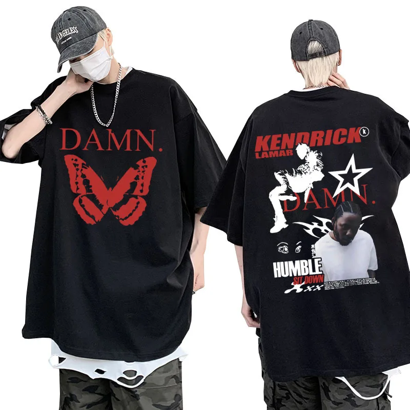 Kendrick Lamar T-shirt Men's Women's Kendrick Lamar DAMN New Album T Shirt Fashion Hip Hop Harajuku Tee Shirts Y2k Streetwear
Kendrick Lamar T-shirt Men's Women's Kendrick Lamar DAMN New Album T Shirt Fashion Hip Hop Harajuku Tee Shirts Y2k Streetwear