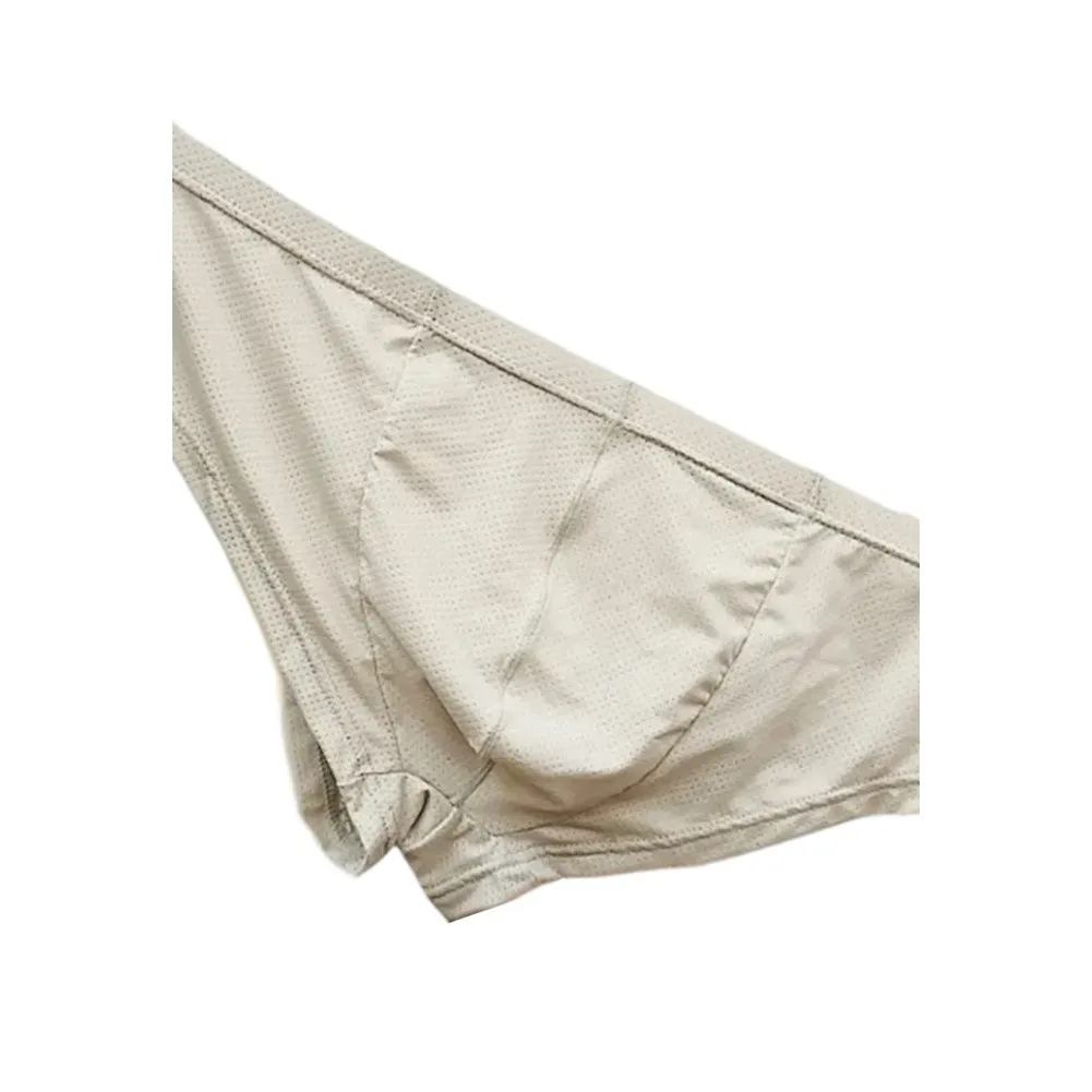 Comfortable Men's Briefs Soft Elastic Ice Silk Triangle Shorts Panties Low-Waist Breathable Underwear Lingerie Pouch
Comfortable Men's Briefs Soft Elastic Ice Silk Triangle Shorts Panties Low-Waist Breathable Underwear Lingerie Pouch