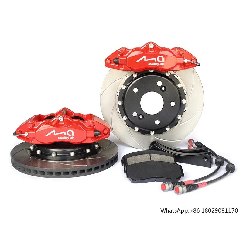 EDDYSTAR Modified front 4 piston caliper brake 17 inch car rim tuning brake systems with 330*28mm disc for HONDA CIVIC
EDDYSTAR Modified front 4 piston caliper brake 17 inch car rim tuning brake systems with 330*28mm disc for HONDA CIVIC