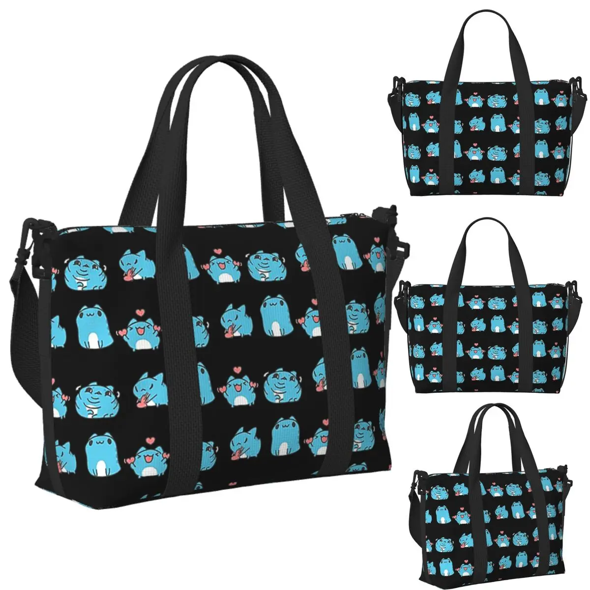 Custom Bugcat Capoo Beach Travel Bag Large Capacity Tote Bags for Gym Yoga Women Shopping Duffle Shoulder Bag
Custom Bugcat Capoo Beach Travel Bag Large Capacity Tote Bags for Gym Yoga Women Shopping Duffle Shoulder Bag