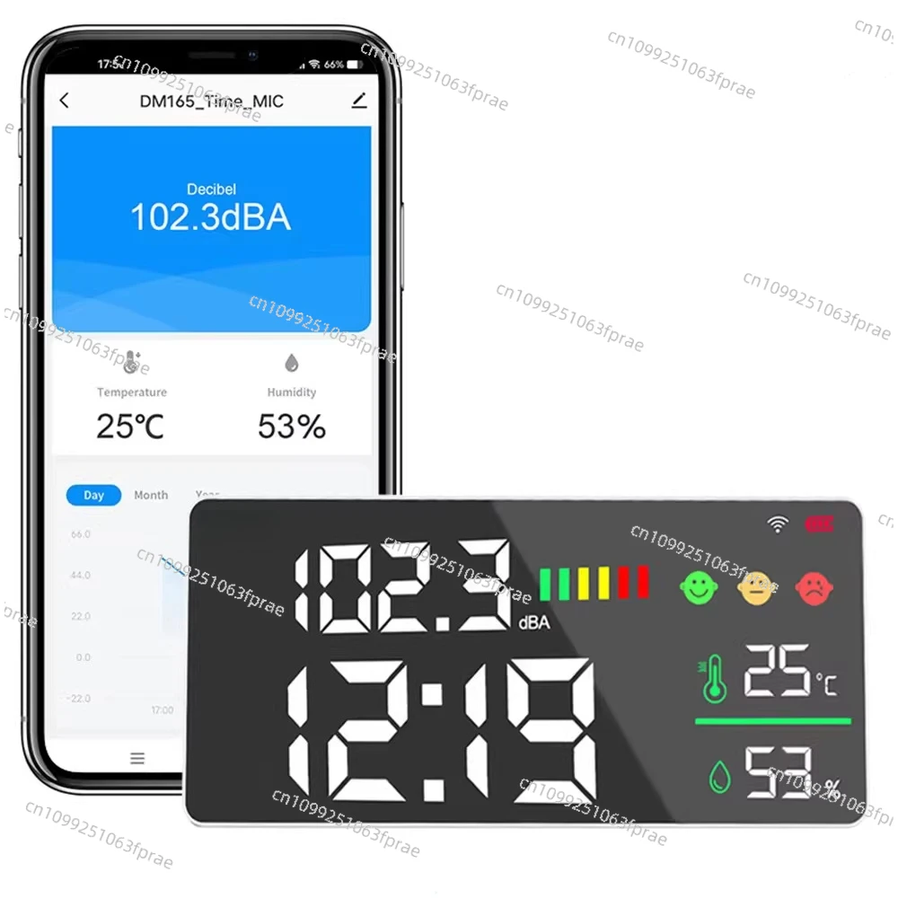Noise Meter Professional Detection Meter Noise Tester Sound Instrument Size Sound Level Meter Home Monitoring Volume
Noise Meter Professional Detection Meter Noise Tester Sound Instrument Size Sound Level Meter Home Monitoring Volume