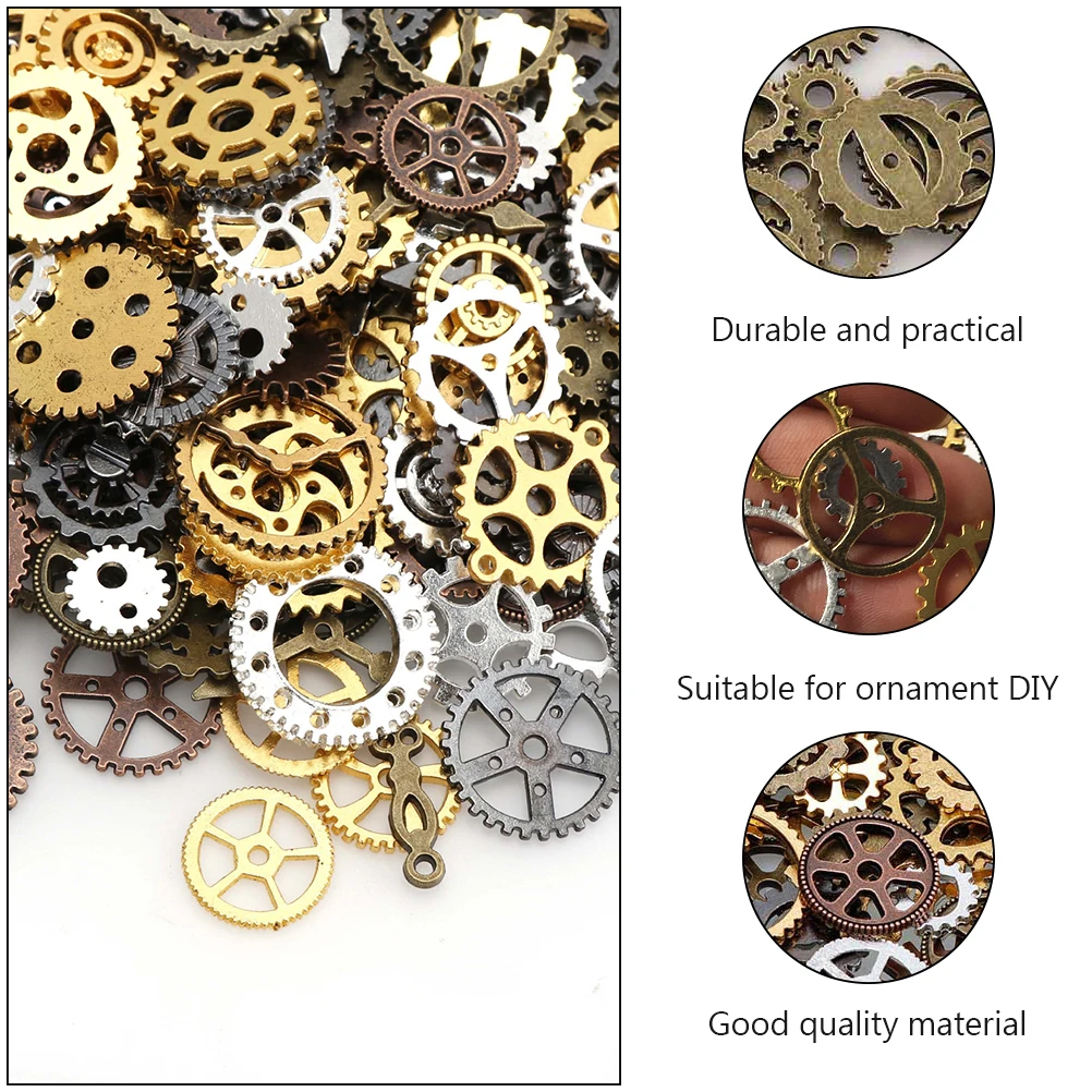 Gears Steampunk DIY Accessories Decorations Alloy Iron Punk Style Gear Pendant Craft Supplies Durability Practicality Camping
Gears Steampunk DIY Accessories Decorations Alloy Iron Punk Style Gear Pendant Craft Supplies Durability Practicality Camping