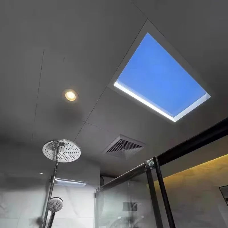 Modern Ceiling Panel Lamp Smart Features Blue Sky Design Inspired Artificial Skylight Roofing Beautiful Atmosphere
Modern Ceiling Panel Lamp Smart Features Blue Sky Design Inspired Artificial Skylight Roofing Beautiful Atmosphere