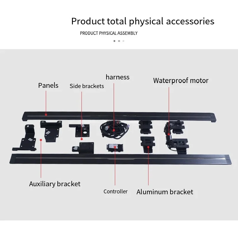 High Quality Aluminum Electric Power Running Boards Side Steps for Cybertruck
High Quality Aluminum Electric Power Running Boards Side Steps for Cybertruck