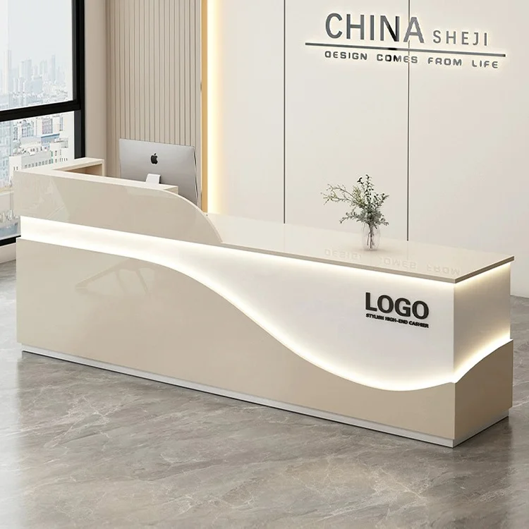 Luxury Front Desk Reception Desk Company Beauty Salon Customization Beautician Customer Center Industrial Modern Home Furniture
Luxury Front Desk Reception Desk Company Beauty Salon Customization Beautician Customer Center Industrial Modern Home Furniture
