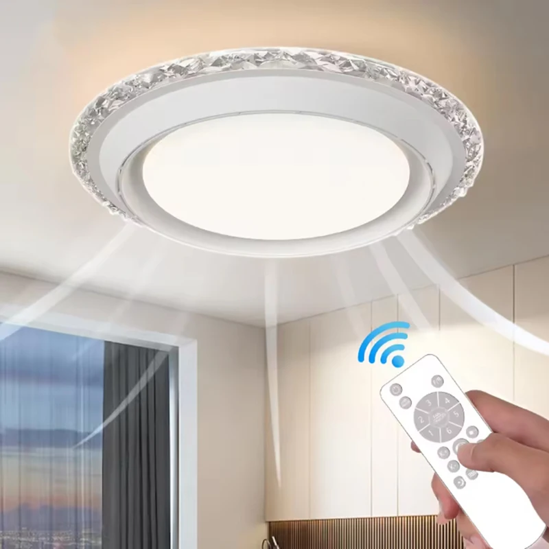 Smart Bladeless LED Ceiling Fan lights Invisible Bladeless Electric Fan Bedroom Kitchen Lamp Fan Nightlight Home Room Decoration
Smart Bladeless LED Ceiling Fan lights Invisible Bladeless Electric Fan Bedroom Kitchen Lamp Fan Nightlight Home Room Decoration