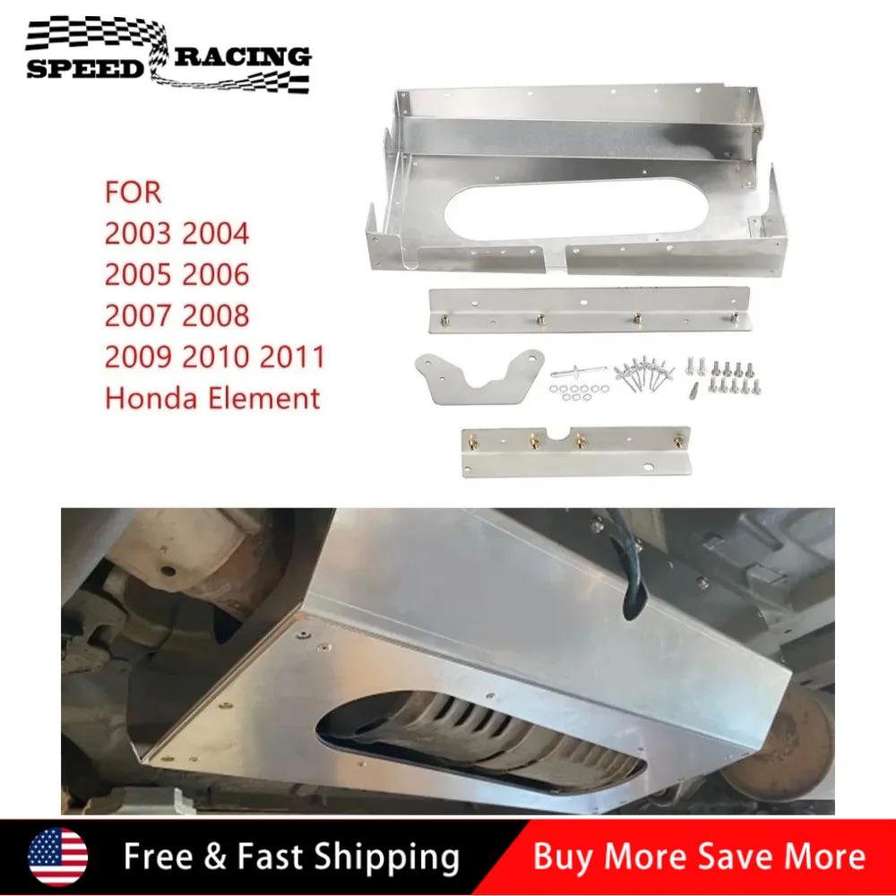 Высококачественный алюминиевый каталитический нейтрализатор, защитный щиток, набор защитных щит для Honda Element 2003-2011 Silver
Высококачественный алюминиевый каталитический нейтрализатор, защитный щиток, набор защитных щит для Honda Element 2003-2011 Silver