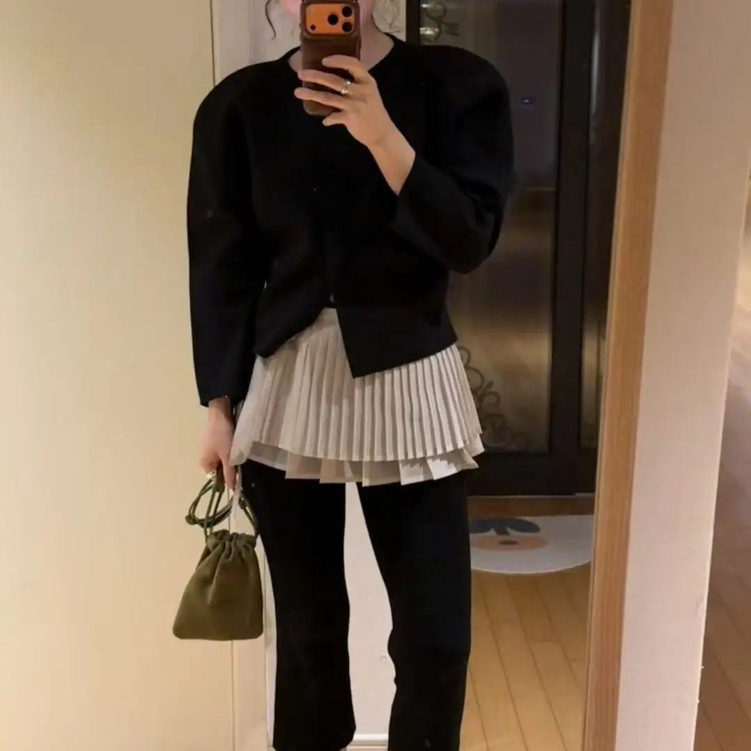 Amometo Spring Summer New High Waist Pleated Casual Drawstring Skirt Women's Skirt Curtain Casual Style Women's Skirts
Amometo Spring Summer New High Waist Pleated Casual Drawstring Skirt Women's Skirt Curtain Casual Style Women's Skirts