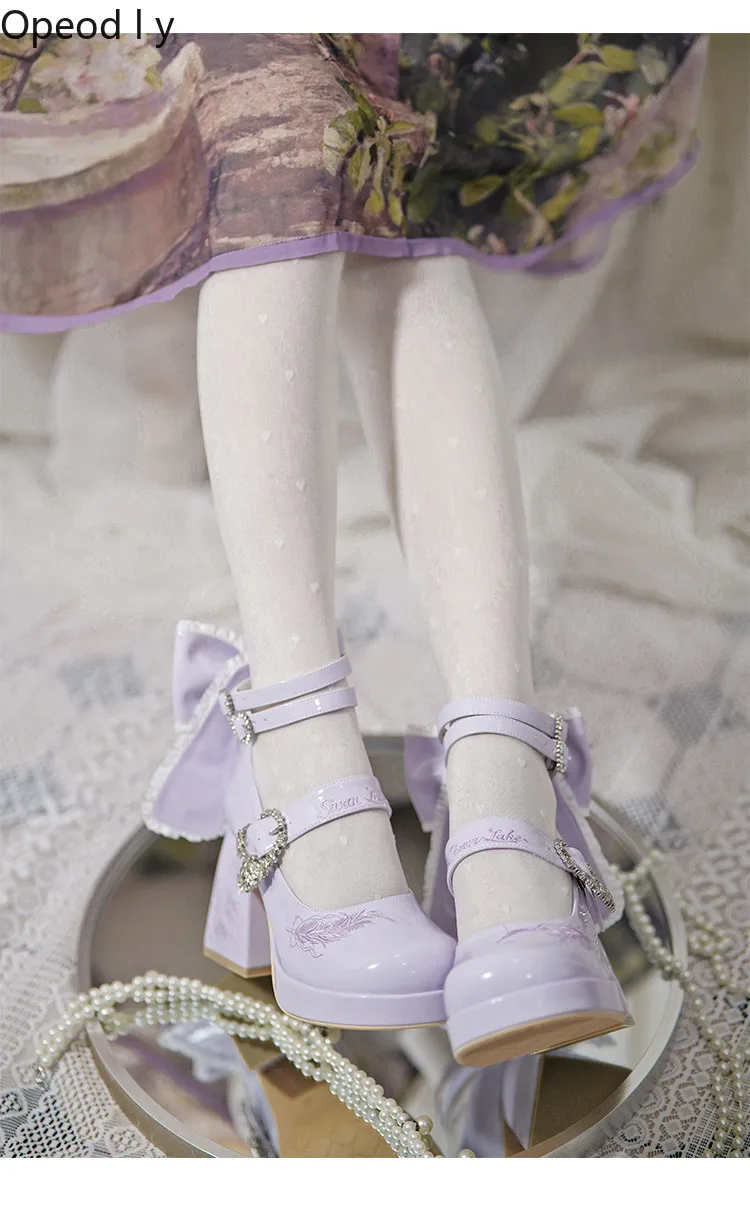 Y2k Japanese Original Lolita High Heels Round Head Thick Heel Elegant Sweet Cute Bow Shallow Mouth Women's Single Shoes
Y2k Japanese Original Lolita High Heels Round Head Thick Heel Elegant Sweet Cute Bow Shallow Mouth Women's Single Shoes