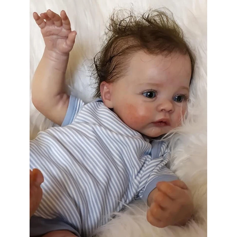 48cm Reborn Baby Meadow Doll Toys 3D Painting with Visible Veins Gifts for Birthday and Christmas
48cm Reborn Baby Meadow Doll Toys 3D Painting with Visible Veins Gifts for Birthday and Christmas