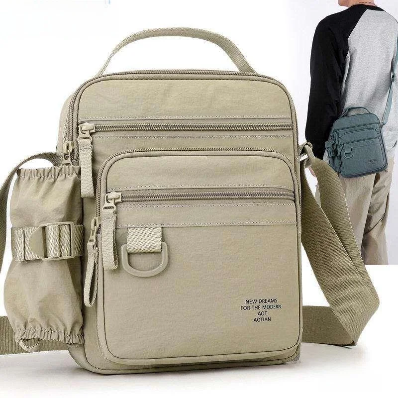 Waterproof Oxford Cloth Men's Crossbody Bag Durable Fashionable Large Capacity Tool Bag Handheld Bag Street Trend Briefcase
Waterproof Oxford Cloth Men's Crossbody Bag Durable Fashionable Large Capacity Tool Bag Handheld Bag Street Trend Briefcase