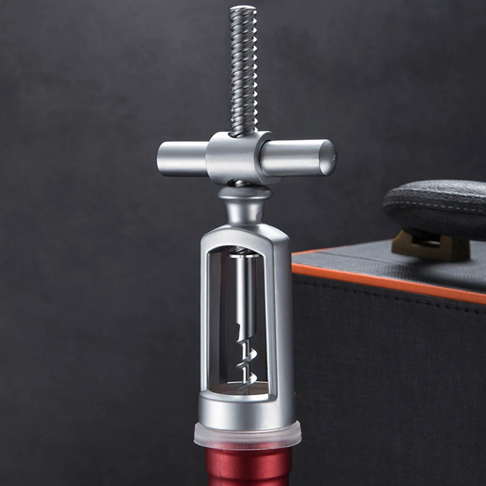 Zinc Alloy Screw Bottle Opener Wine Corkscrew Multifunctional Red Elegant Fast Party Helper Reinforced Spiral Drill Bit High
Zinc Alloy Screw Bottle Opener Wine Corkscrew Multifunctional Red Elegant Fast Party Helper Reinforced Spiral Drill Bit High