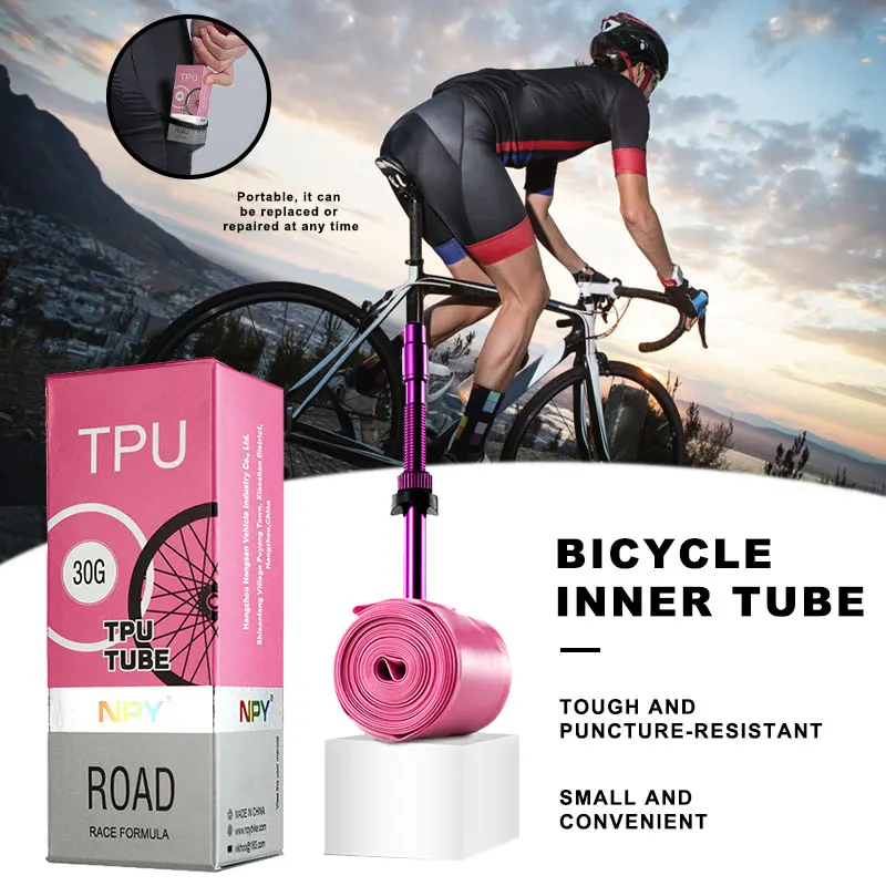 NPY Upgraded Metal Nozzle 700c Tpu Inner Tube External Thread Tube 700x23-32c Road Bike Removable Valve Cores Inner Tire
NPY Upgraded Metal Nozzle 700c Tpu Inner Tube External Thread Tube 700x23-32c Road Bike Removable Valve Cores Inner Tire